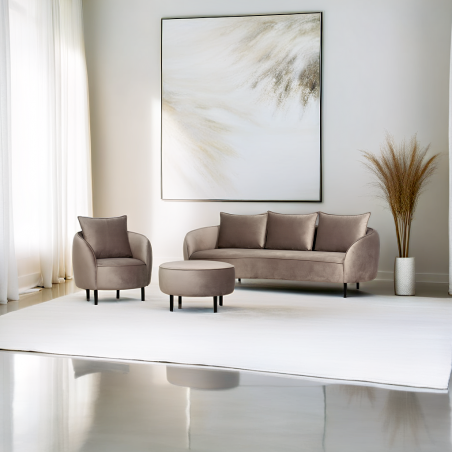 PLATEAU trivietė sofa